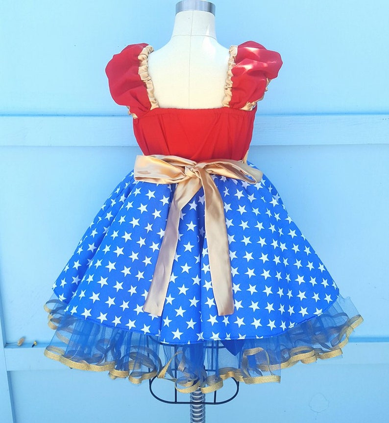 Wonder Woman costume toddler girls costume super hero costume Halloween costume wonder Woman tutu dress girls Wonder Woman costume