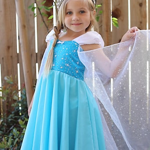 Elsa Dress Elsa Costume Frozen Party Princess Dress Frozen - Etsy