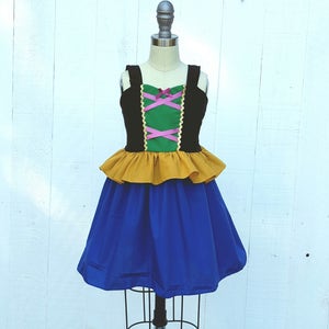 ANNA dress, vacation princess dress, Anna Princess Dress, Princess Dress, comfortable Princess Dress, Birthday Party