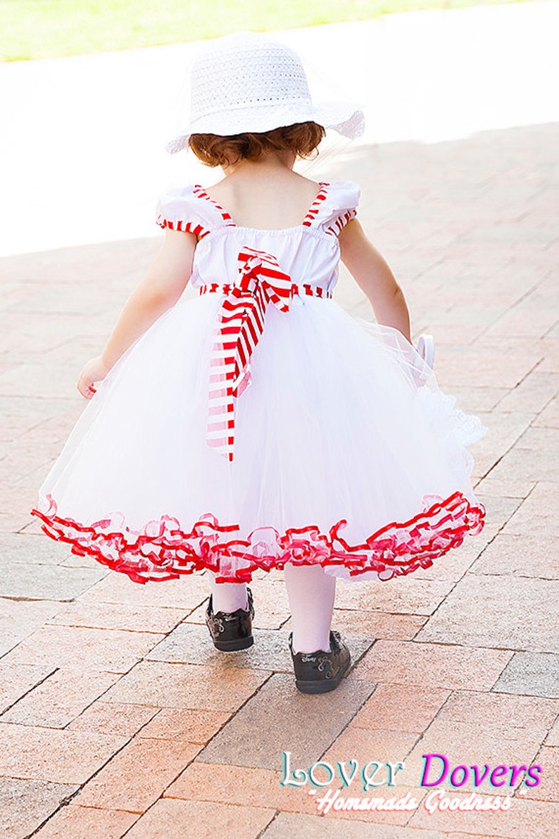 MARY POPPINS dress, Mary Poppins costume, girls costume, tea party dress image 9