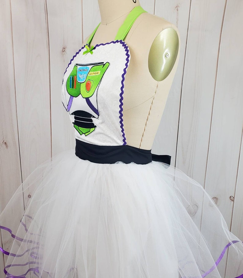 Buzz Lightyear Costume Womens Buzz Lightyear Costume Apron Etsy