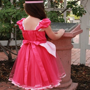 SLEEPING BEAUTY dress, Sleeping Beauty costume, pink Princess dress with TUTU dress, Aurora dress image 9