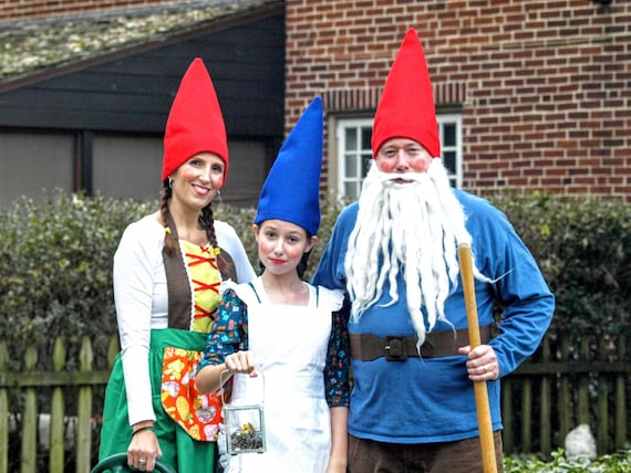 Gnome costume apron, Woodland apron, women\u0027s Halloween costume apron, Halloween costume apron, fast and easy costume, teacher costume