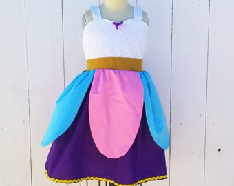 Chip costume, Chip dress, Mrs Potts costume, Mrs Potts Dress, Beauty and the Beast costume, Beauty and the Beast dress Mrs Potts girls dress