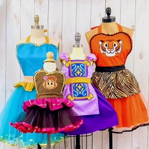 Rajah Costume Women, Rajah Aladdin Costume Apron, Rajah Tiger Costume ...