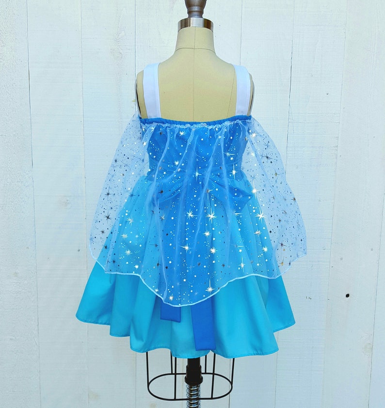 Elsa dress, Anna dress, princess dress, Frozen dress, birthday party dress, vacation princess sundress READY to ship for FAST delivery image 8