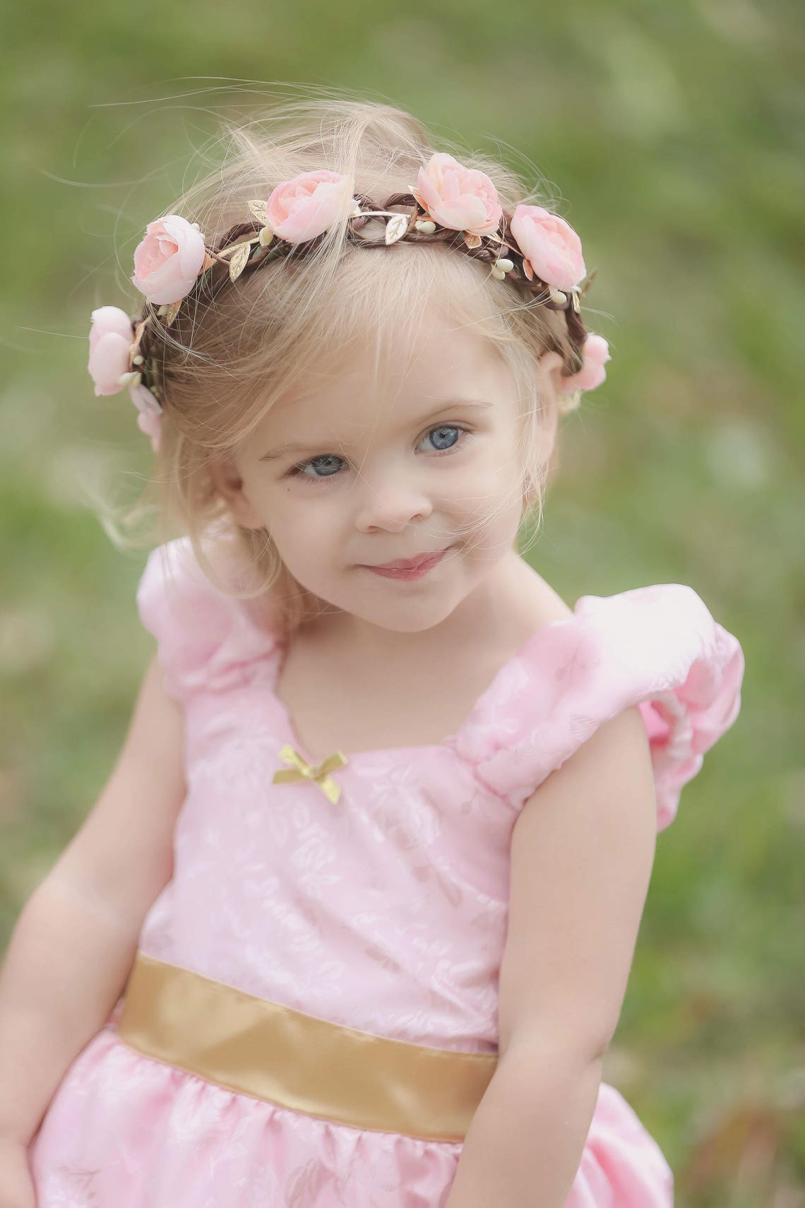 PINK PRINCESS Dress Baby Girl 1st Birthday Outfit Pink and