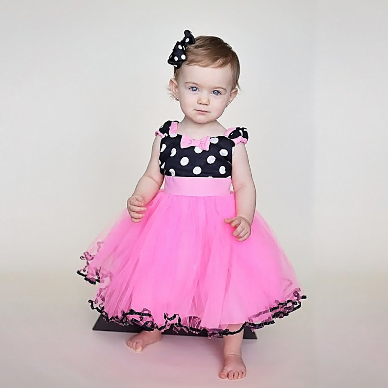 MINNIE MOUSE Dress TUTU Minnie Mouse Party Dress in Hot Pink - Etsy