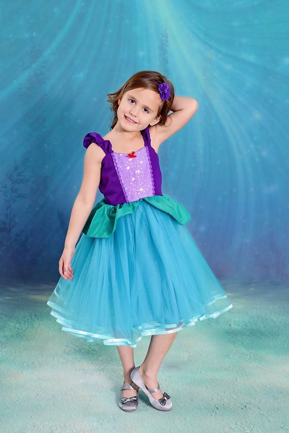 Ariel Pink Dress Costume Ariel Princess Dress Any Plus Size – Lydiacosplay
