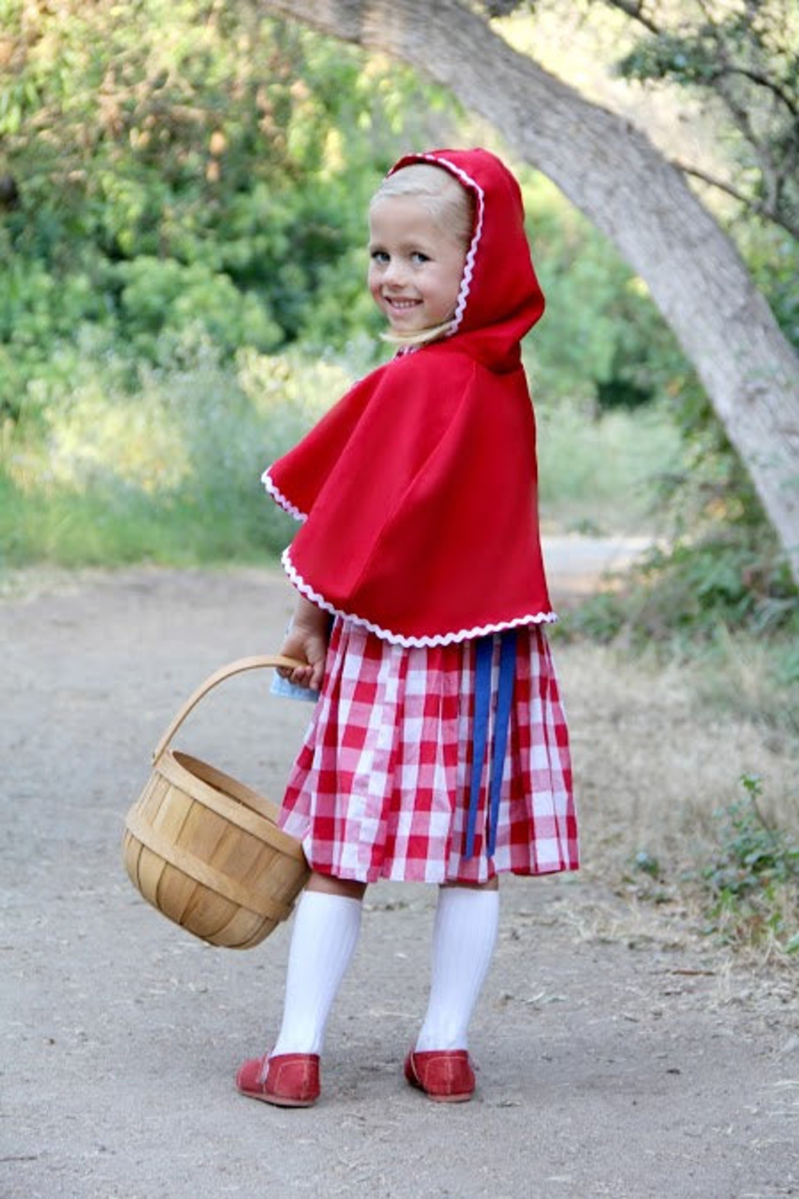 Little Red Riding Hood CAPE Storybook Red CAPE for Girls Etsy