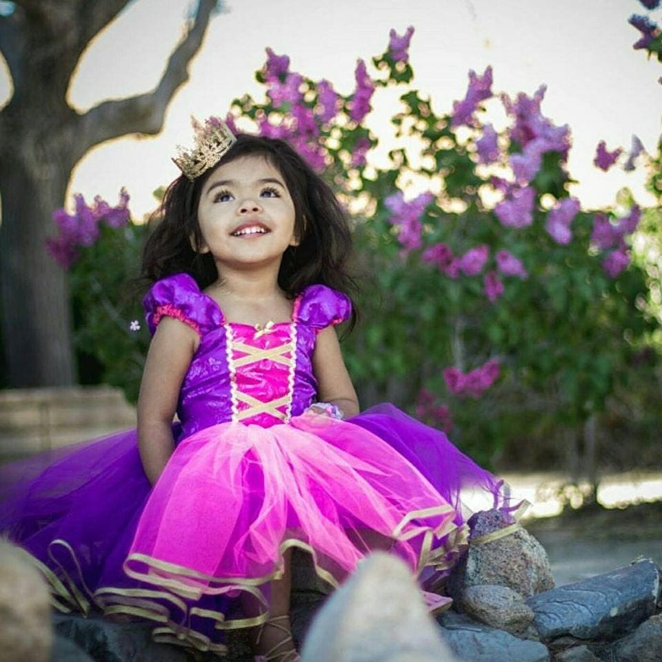 RAPUNZEL dress Princess dress Rapunzel Purple Princess | Etsy
