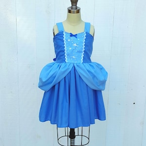 Cinderella sundress, Play Dresses for girls Halloween, Cinderella dress girls, toddler girl princess dress, Play dress for girls summer