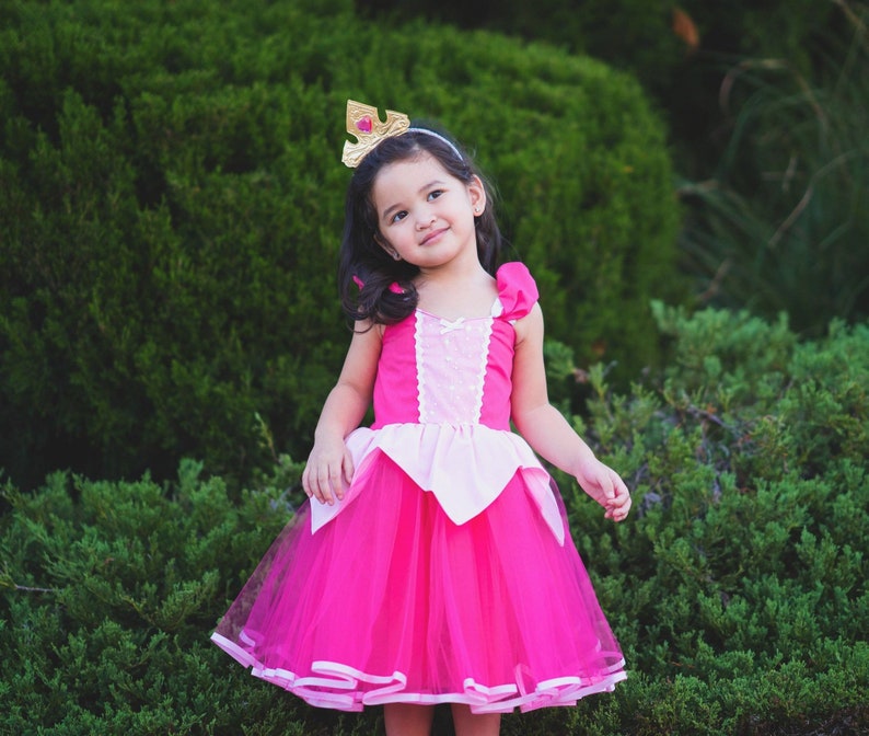 SLEEPING BEAUTY dress, Sleeping Beauty costume, pink Princess dress with TUTU dress, Aurora dress image 1