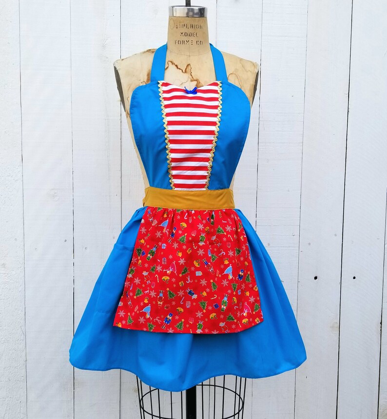 CHRISTMAS Apron NUTCRACKER Apron for Women Holiday Apron Etsy