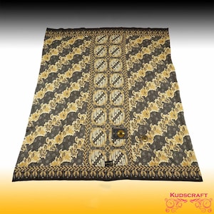 Rayon Viscose Seling Kanthil Ceplok Sarong Batik for Men Indonesian Syam Mawardah Traditional Clothing