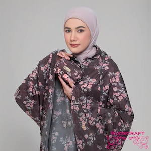Elegante y portátil: Mukena de la serie Aruna con bolsa, conjunto de oración para mujeres, vestido de oración, Mukena, conjunto de oración, ropa de oración, hijab