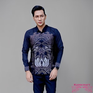 Aristiya Long Sleeve Shirt Smart Casual for Men, Men Batik, Batik, Men Batik Shirt, Batik Shirt, Batik for Men