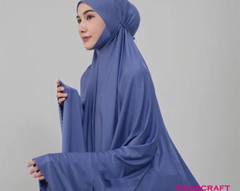 Elegant Noor Jersey Mukena: Women’s Premium Prayer Set, Women Prayer Set, Prayer Dress, Mukena, Prayer Set, Prayer clothes, Hijab