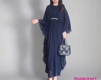 Kaftan Abaya Mafaza Elegancia en cada flujo, Vestido Khimar, Kaftan de mujer, Vestido musulmán, Caftán, Vestido de mujer, Vestido formal de mujer, Vestido islámico