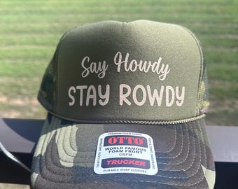 Camo Trucker Hats