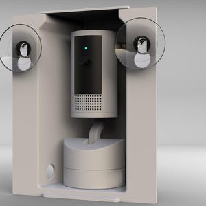 ring pan tilt camera window mount