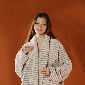 Cotton Terry Robe: Soft Absorbent Towelling Bathrobe