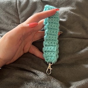 Teal keychain