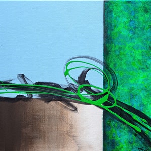 CRICKET Original Abstract Painting