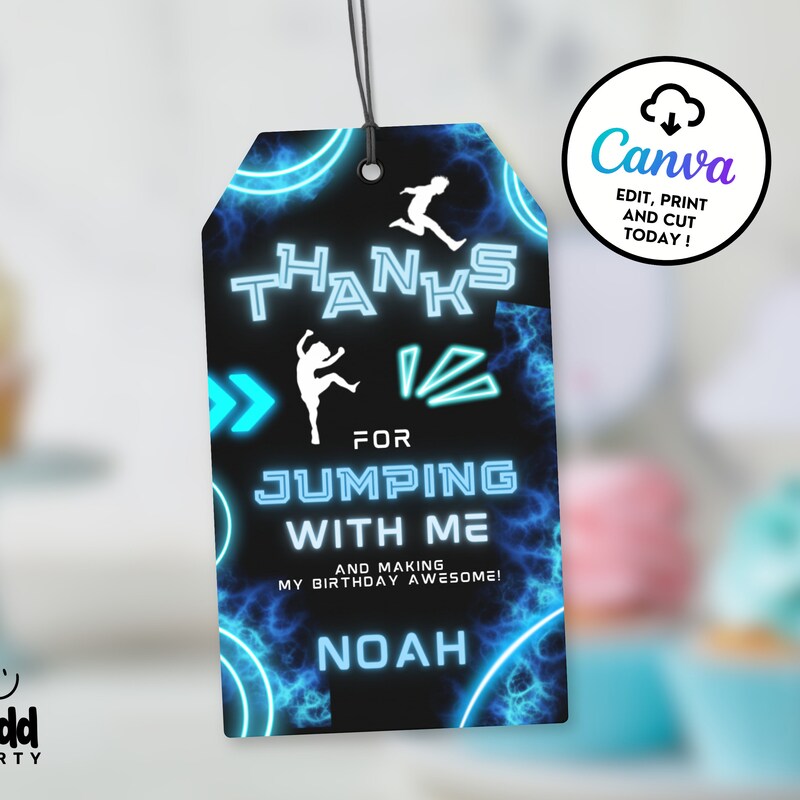 Jump Party Favor Bags - Etsy