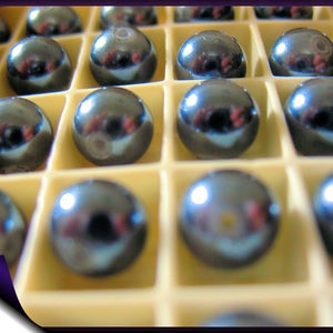 24 Vintage Swarovski Beads Art.  5800 Maharani 8mm and 10mm