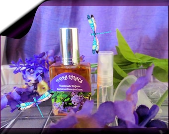 Artisan LILAC Pure Perfume w Botanicals HOLA LILAC