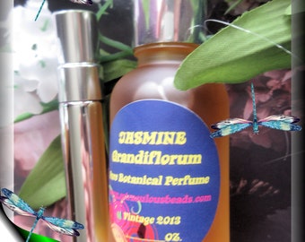 JASMINE PURE PERFUME Artisan Made with Botanicals Seductive Intoxicating Scent