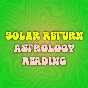 Lectura de astrología de retorno solar, lectura de carta natal, lectura de carta natal, interpretación de carta natal, lectura de astrología, lectura del zodíaco