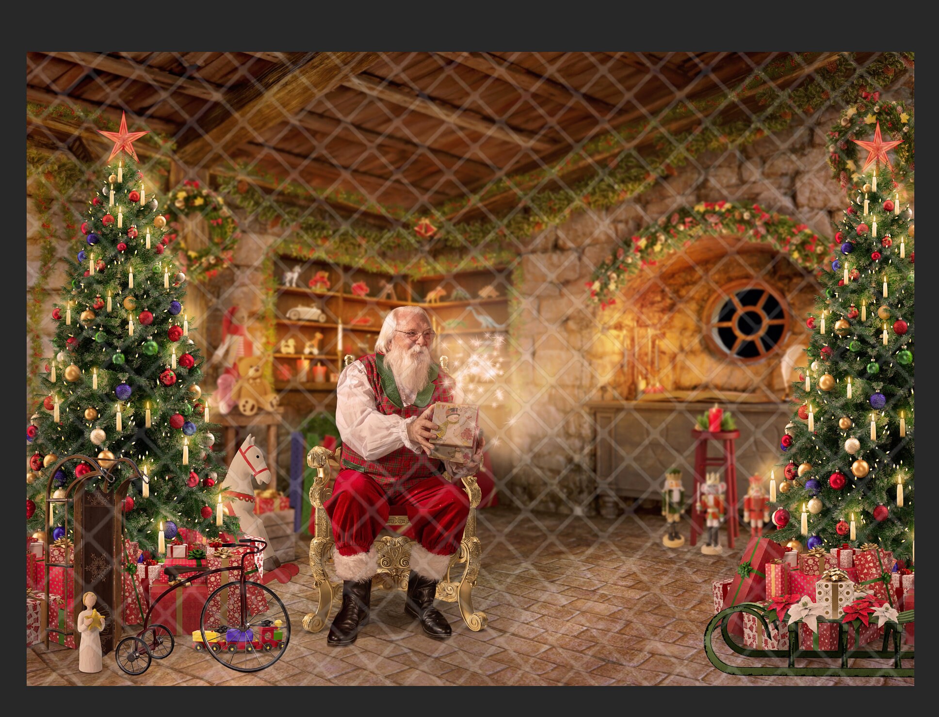 Real Santa Magic present magic dust Christmas cabin room | Etsy