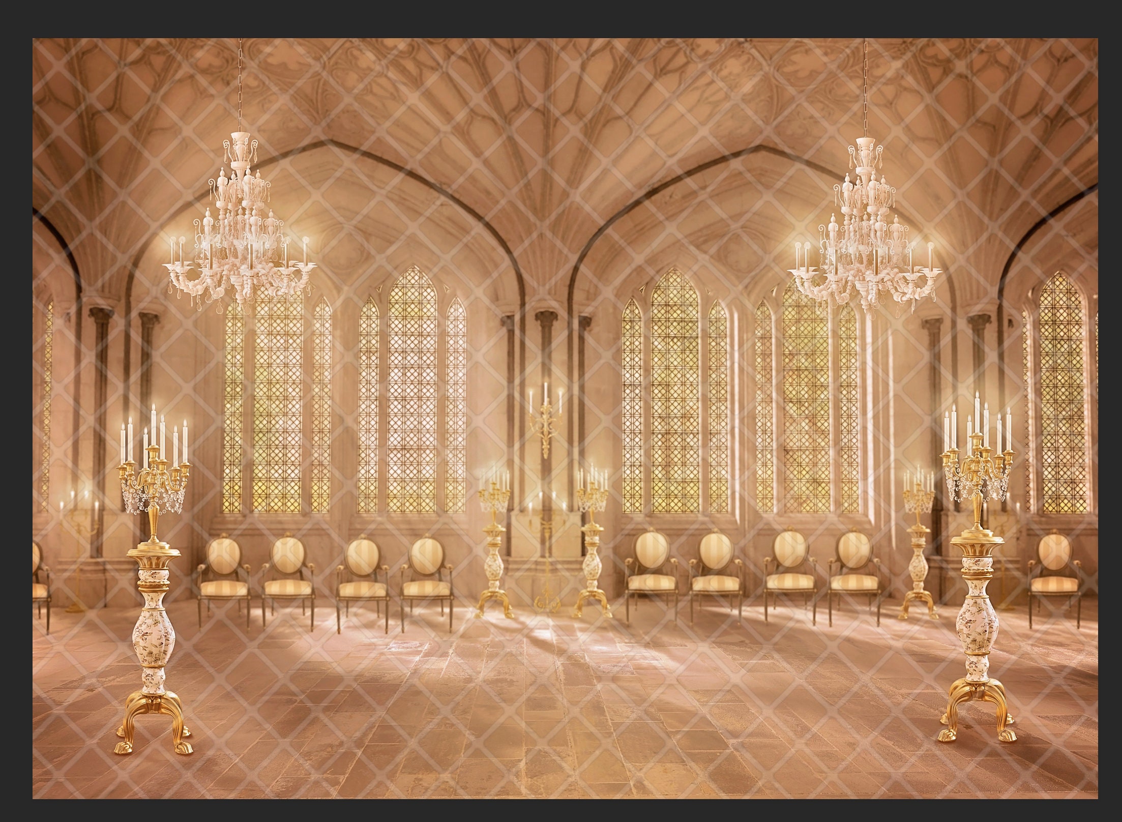 Castle ballroom fairytale ballroom candlelight ballroom | Etsy