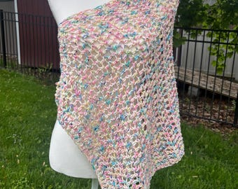 Spring Asymetrical Poncho