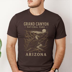 Vintage FRED HARVEY GRAND CANYON National Park Tee Shirt Top Outdoor
