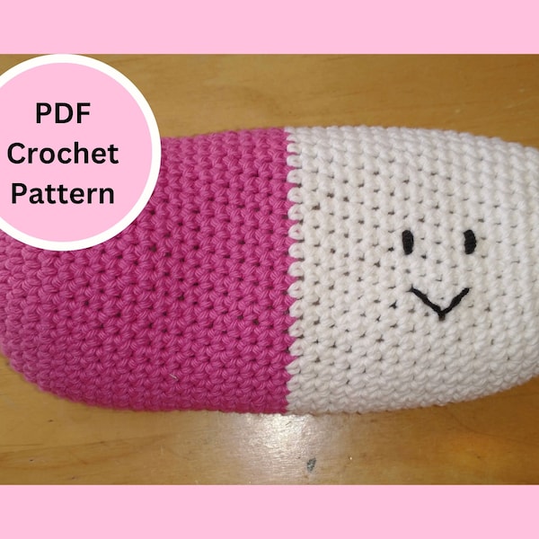 Crochet chill pill pattern, crochet pattern, heat pack, rice heating pad, period heating pad, pain relief gift, young girl gift