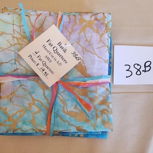 Beautiful Batik Custom Fat Quarter Bundle by Quilts Ltd, Bundle #38B
