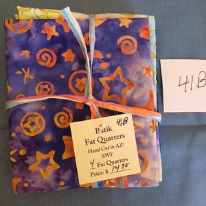 Beautiful Batik Custom Fat Quarter Bundle by Quilts Ltd, Bundle #41B
