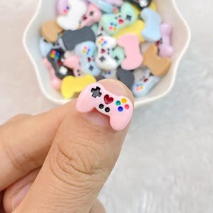 Dollhouse Video Game Controllers Retro Style 1/12 Scale Random Colors