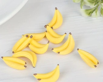 Dollhouse Miniature Realistic 1/12 Scale Bananas Set