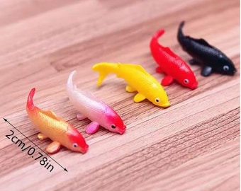 Dollhouse Fish for Koi Fish Pond or Aquarium 1/6 Scale