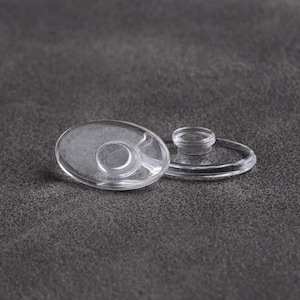 Eyeglass Nose Pads PUSH ON - Slide on High Quality Soft Silicone Glasses 1 Pair Eyeglass Repair DIY