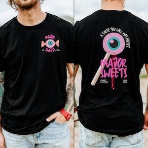 Major Sweets Candy Factory | Unisex Jersey Short Sleeve Tee | Halloween Horror Nights Inspired