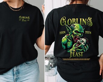 Goblin's Feast HHN Shirt, HHN 2024 Tee, HHN 33 - Etsy