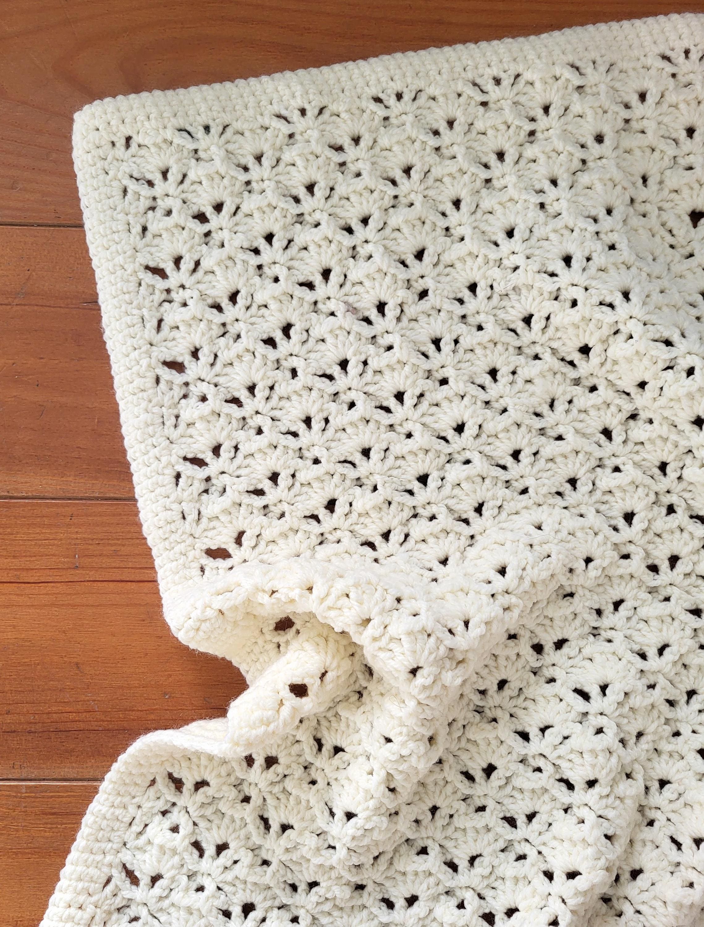 39 Beautiful Crochet Baby Blanket Patterns You Must See, From Easy Textures to Heirloom... 12 Lacy Crochet Baby Blanket Pattern: Neutral Nursery