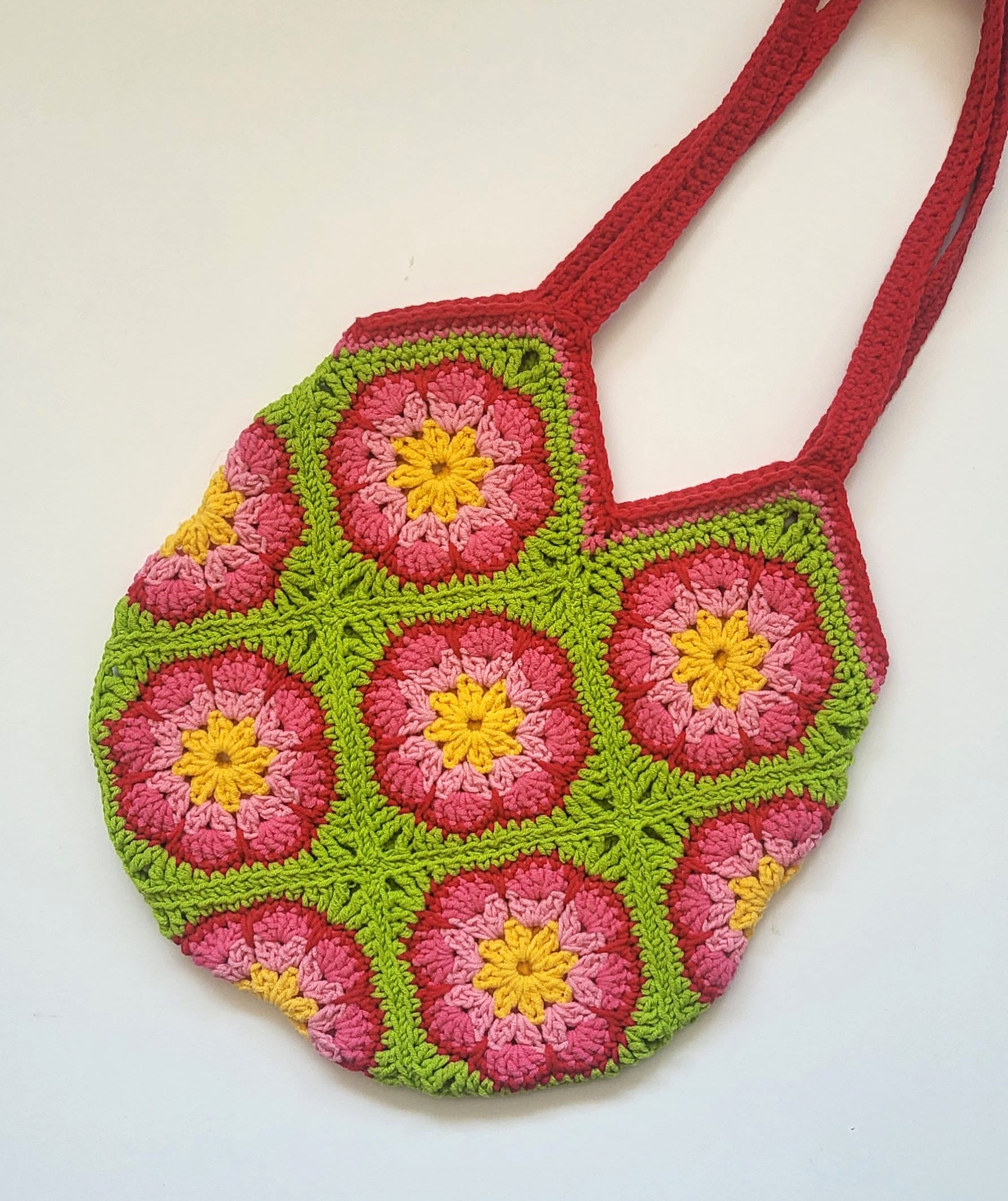 African Flower Bag