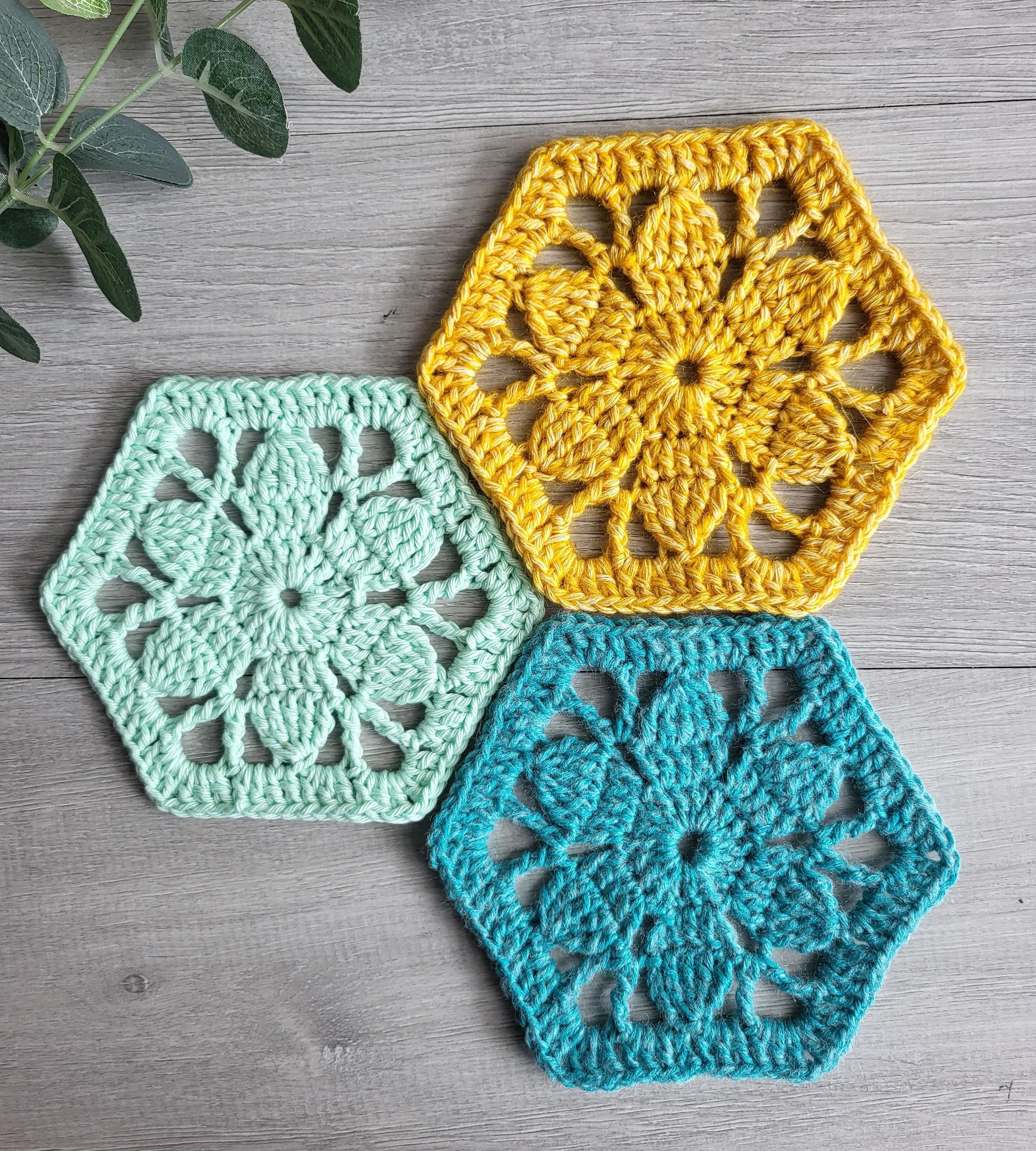 13 Crochet Flower Patterns That Will Brighten Your Day 9 Crochet Lace Flower Hexagon Pattern: Vintage Motif