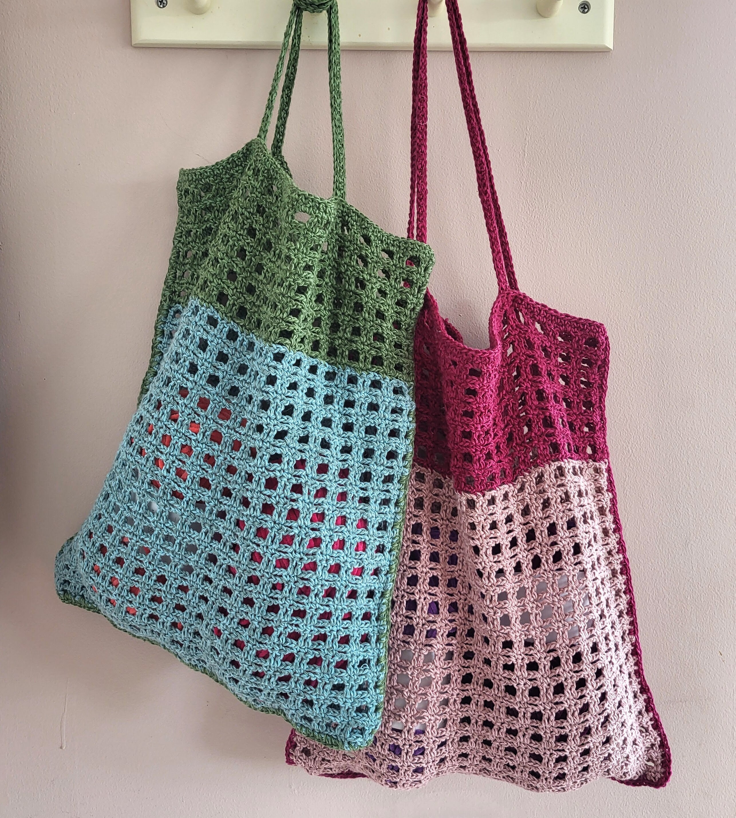 Crochet Market Bag - PDF Pattern - Easy Beginner - Etsy